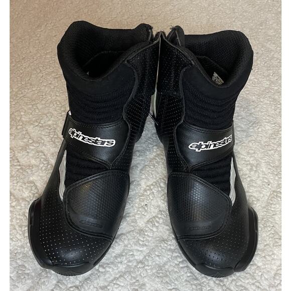 Alpinestars SMX-1 R Vented Leather Motorcycle Riding Boots Men’s Size 9.5/44 - Picture 1 of 13